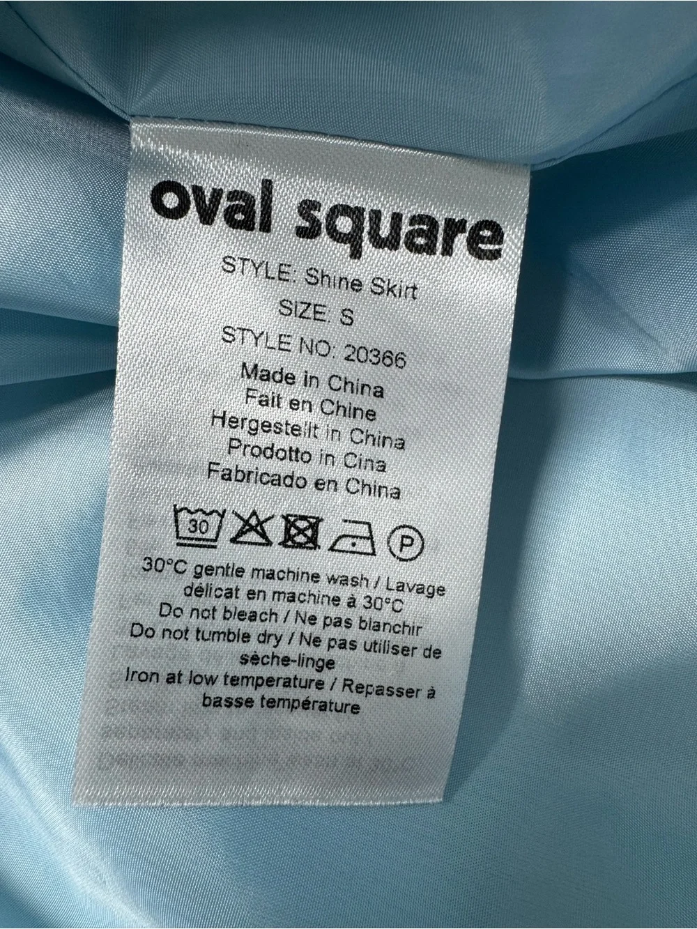 Oval Square Wrap Over Shine Mini Skirt Women Small Asymmetric Hem A-Line Sporty